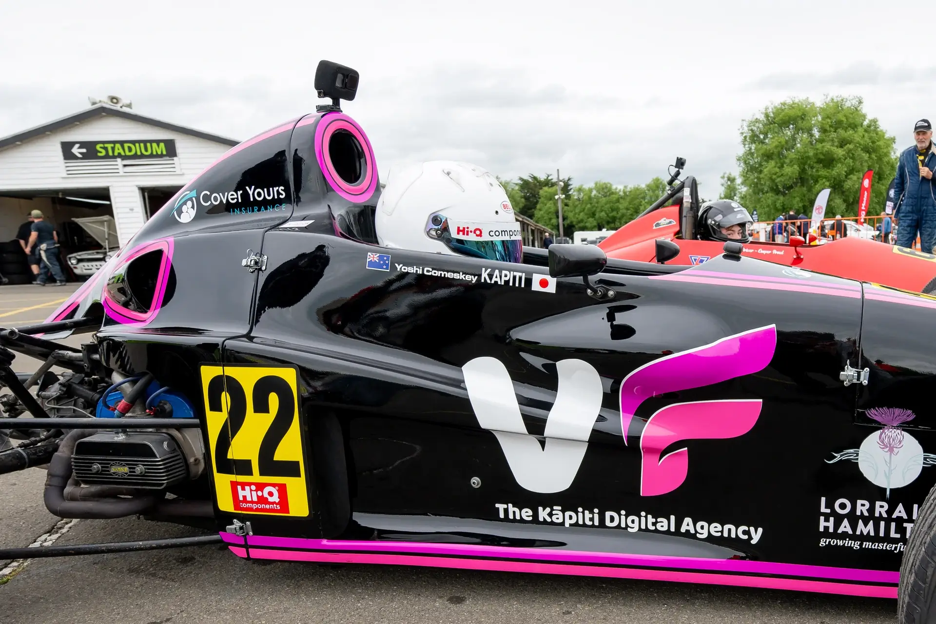 yoshi comeskey new zealand racing driver formula first